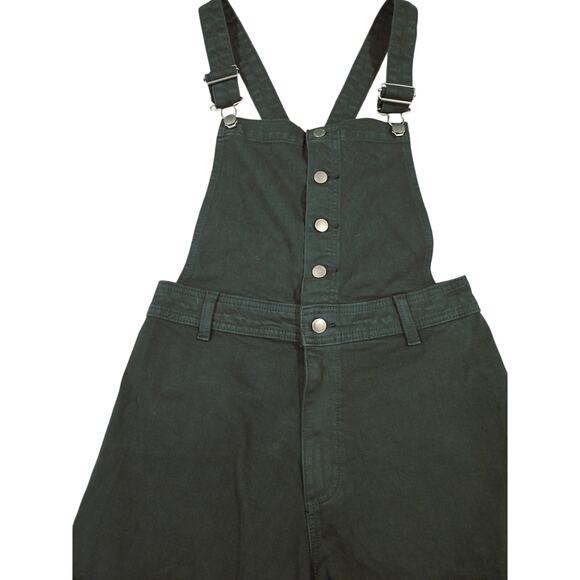 NWT Universal Thread Women's Denim Sailor Overalls Black Size 8 - Picture 4 of 9